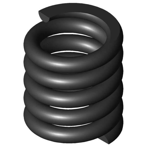 CAD image Compression springs D-359B