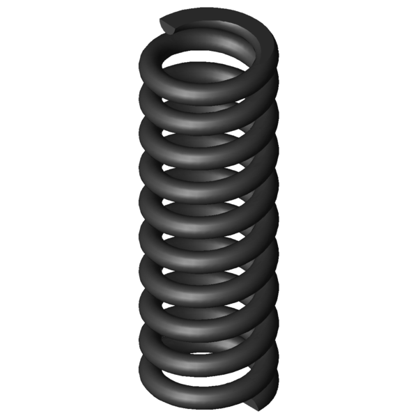 CAD image Compression springs D-362