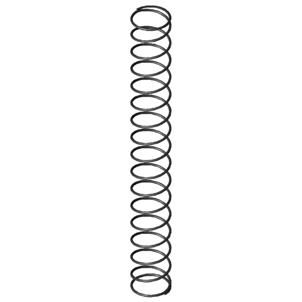 Imagen CAD Muelles de compresión D-364E