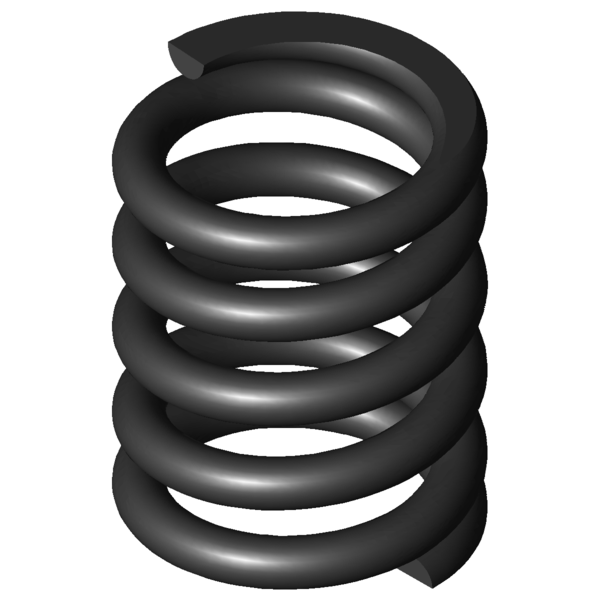 CAD-Bild Druckfedern D-364K