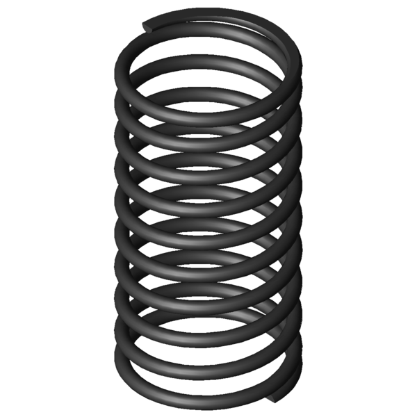 CAD image Compression springs D-364R-32
