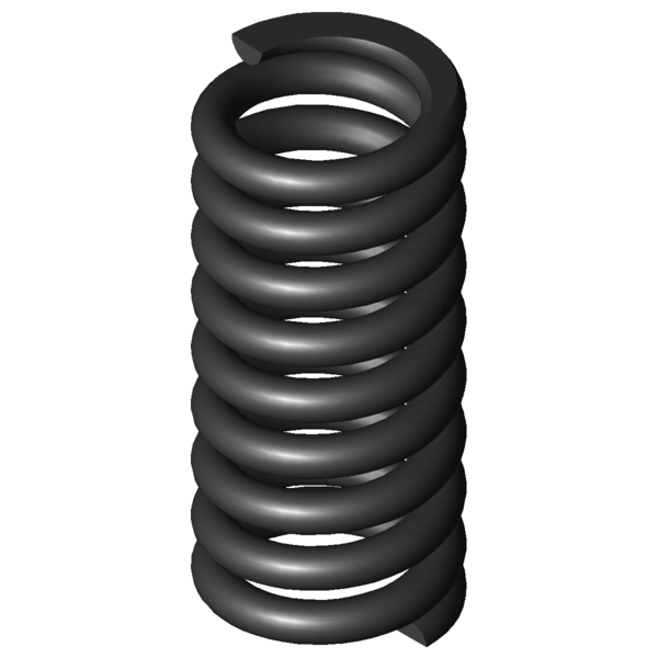 CAD image Compression springs D-386A