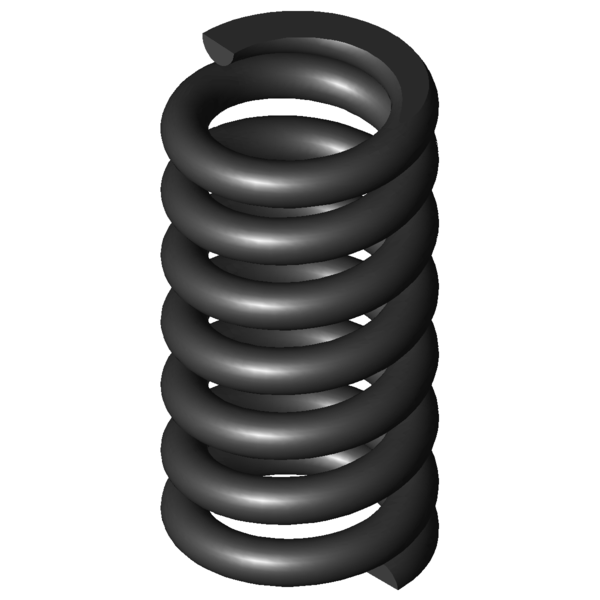 CAD-Bild Druckfedern D-389A-04