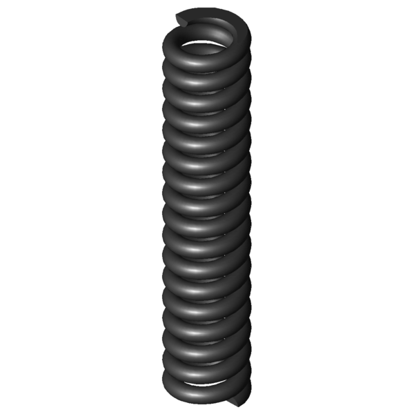 CAD kép nyomórugók D-389R