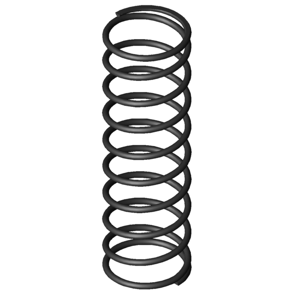 CAD image Compression springs D-414D-24