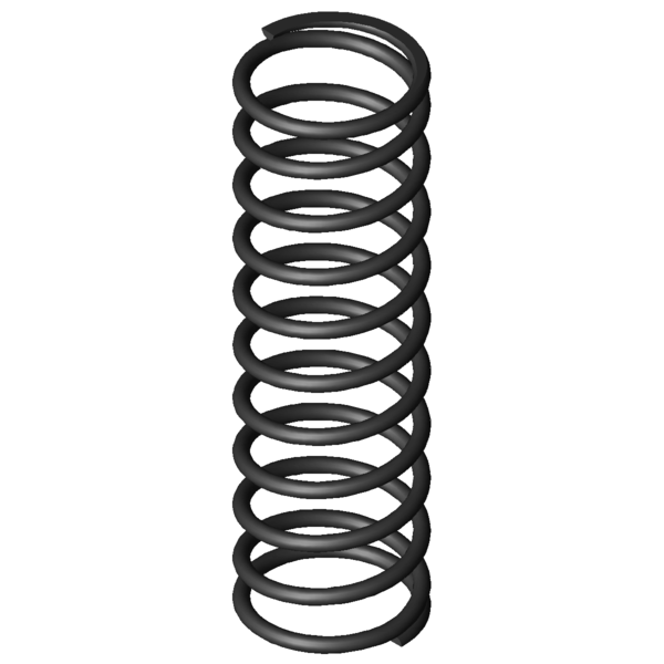 CAD image Compression springs D-414G