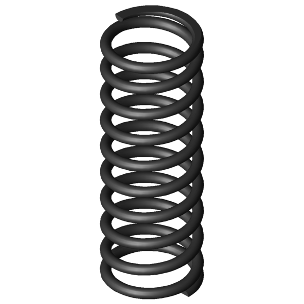 CAD image Compression springs D-427