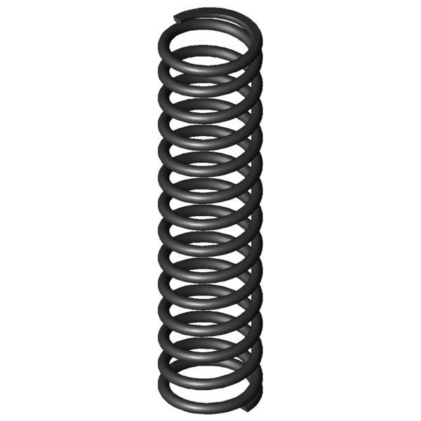 CAD image Compression springs D-428