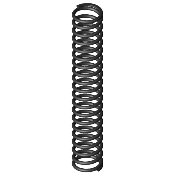 CAD image Compression springs D-429