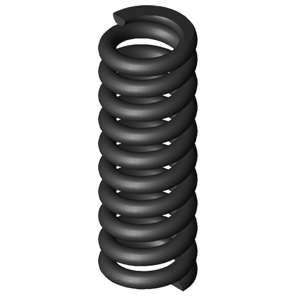 CAD-Bild Druckfedern D-504