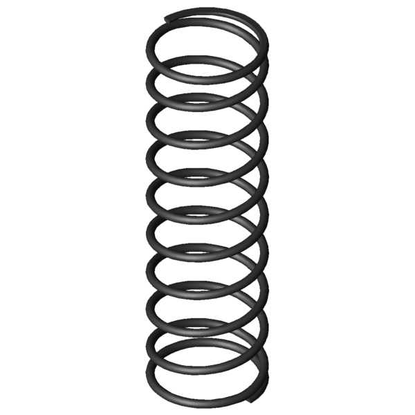 CAD-Bild Druckfedern D-514