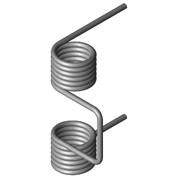 CAD-Bild Doppelschenkelfedern DSF-465