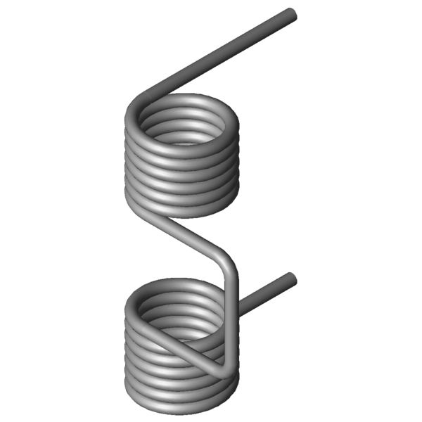 CAD-Bild Doppelschenkelfedern DSF-515