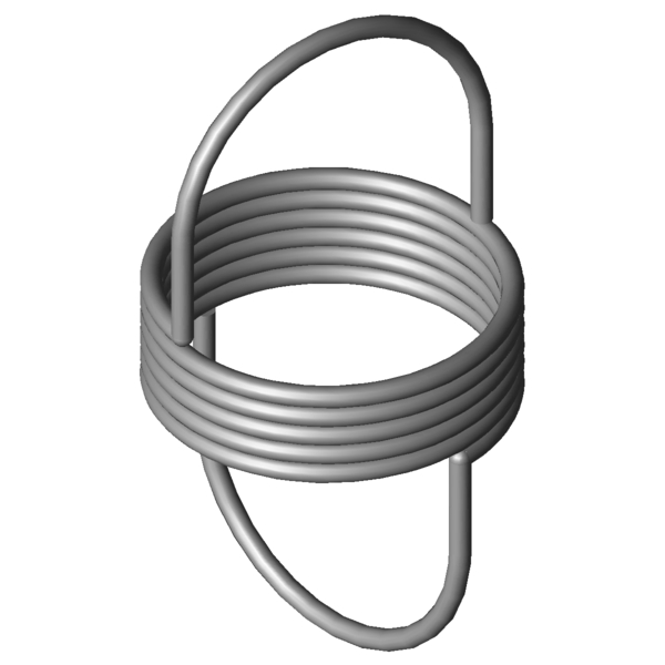 CAD image Extension Springs RZ-006AX
