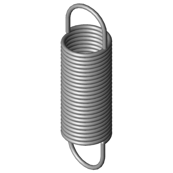 CAD obrázek Tažné pružiny RZ-011I