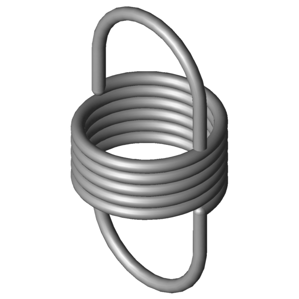 CAD kép húzórugók RZ-024SI