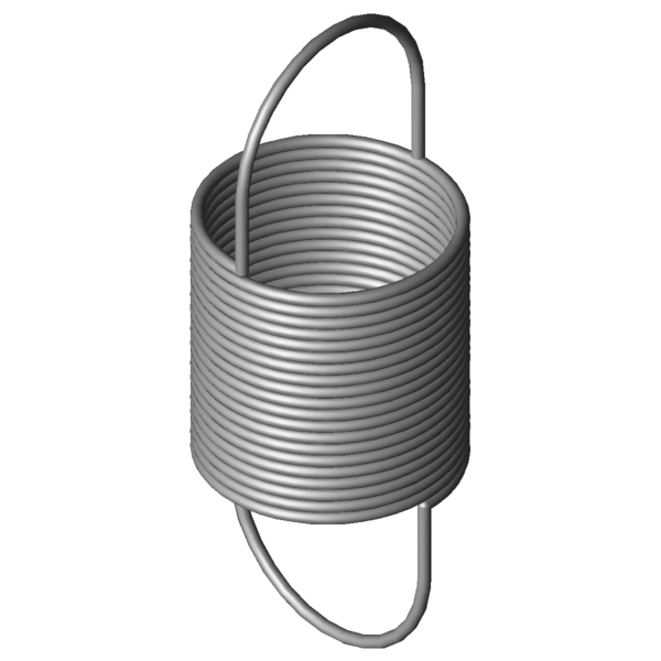 CAD image Extension Springs RZ-036ABX