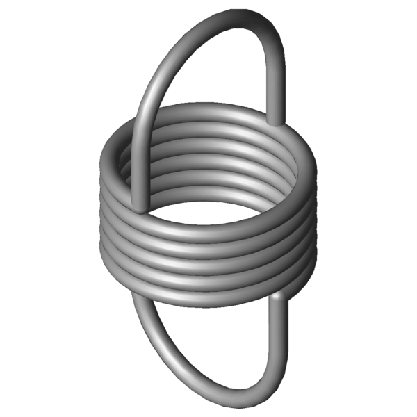 CAD obrázek Tažné pružiny RZ-036MX