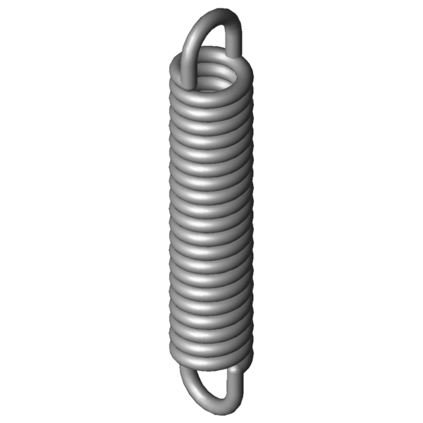 Obraz CAD Sprezyny rozciagane RZ-051E-02X