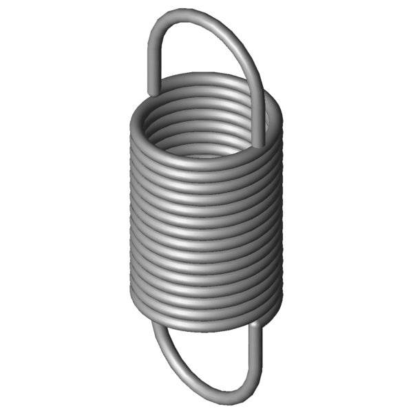 Obraz CAD Sprezyny rozciagane RZ-051GI