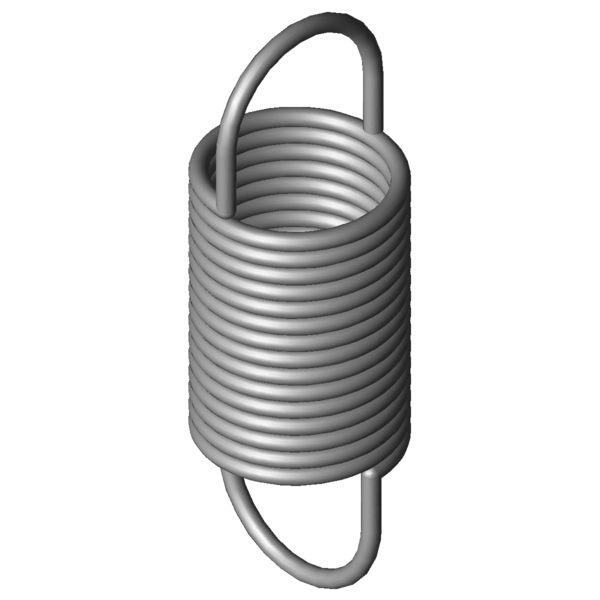 Obraz CAD Sprezyny rozciagane RZ-051GX