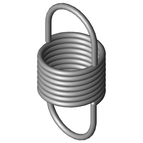 CAD obrázek Tažné pružiny RZ-055AI
