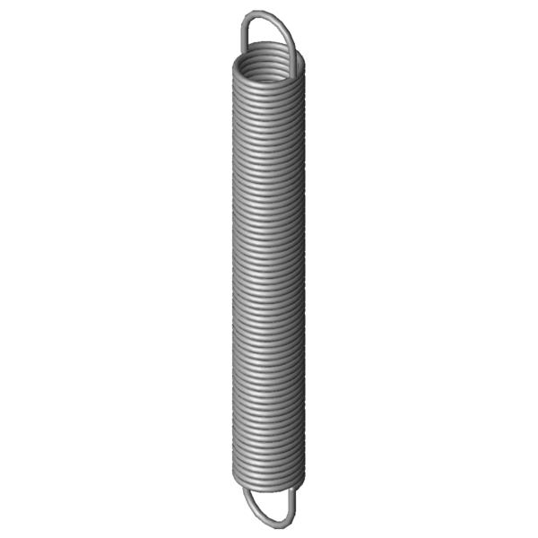 CAD image Extension Springs RZ-057E-12X