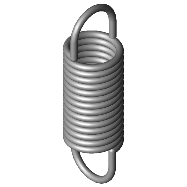 Obraz CAD Sprezyny rozciagane RZ-060EAX