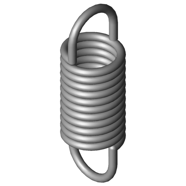Obraz CAD Sprezyny rozciagane RZ-061X