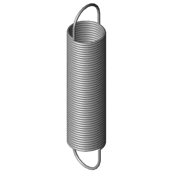 Obraz CAD Sprezyny rozciagane RZ-063E-22X