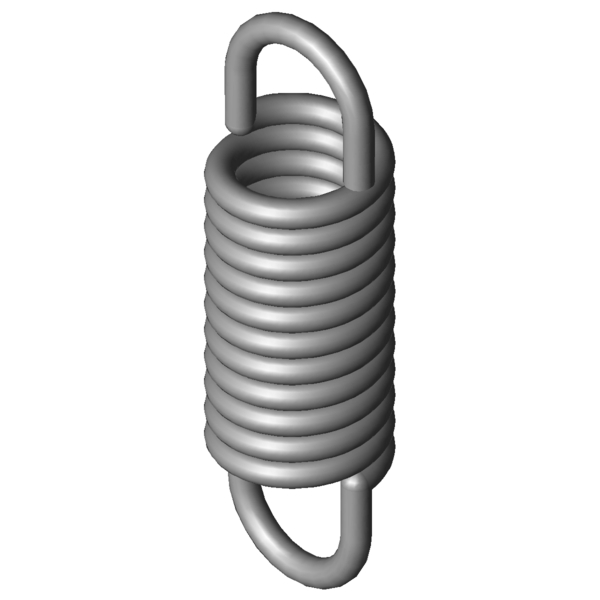 Obraz CAD Sprezyny rozciagane RZ-064I