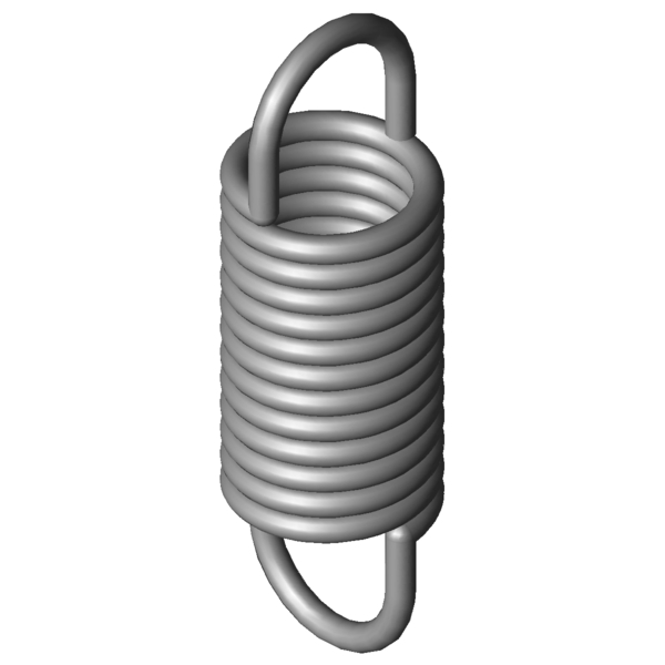 Obraz CAD Sprezyny rozciagane RZ-076X