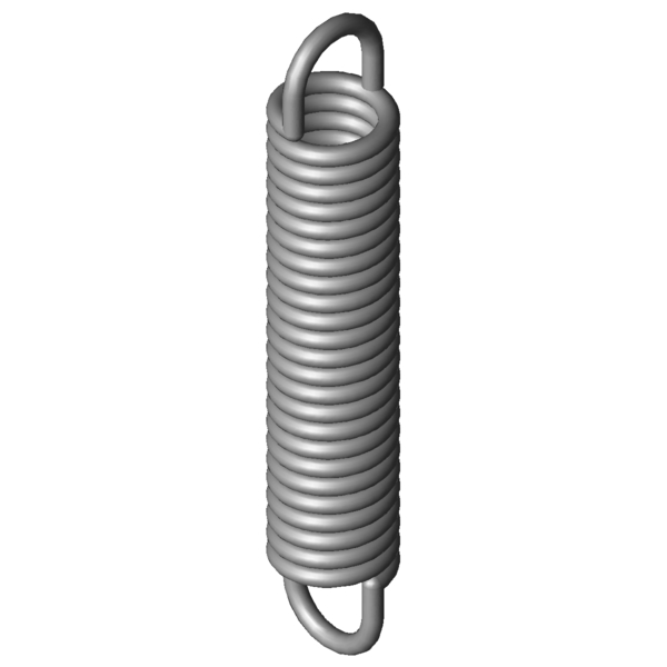 Obraz CAD Sprezyny rozciagane RZ-080X