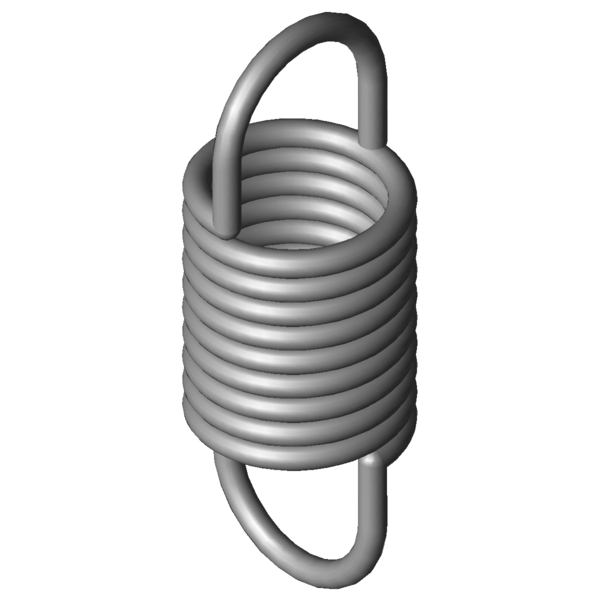 Obraz CAD Sprezyny rozciagane RZ-093GX