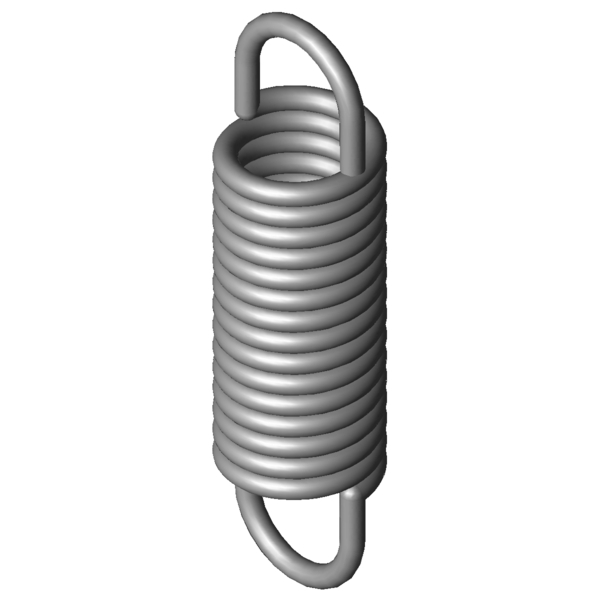Imagem CAD Molas de tracção RZ-100MI