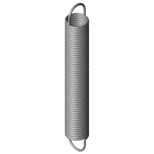 CAD obrázek Tažné pružiny RZ-106CX