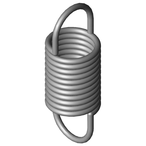 Imagem CAD Molas de tracção RZ-122X