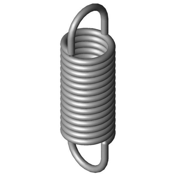 Immagine CAD Molle a trazione RZ-157AX