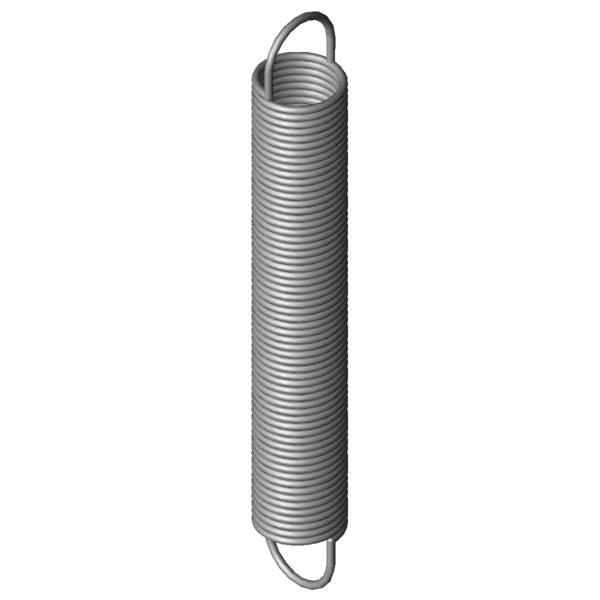 CAD obrázek Tažné pružiny RZ-168CX