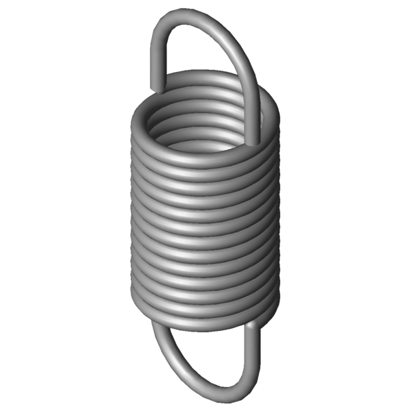 Immagine CAD Molle a trazione RZ-186I