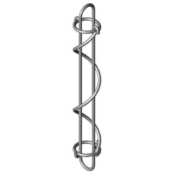 Obraz CAD Sprezyny do wciagarek linowych SZF-100