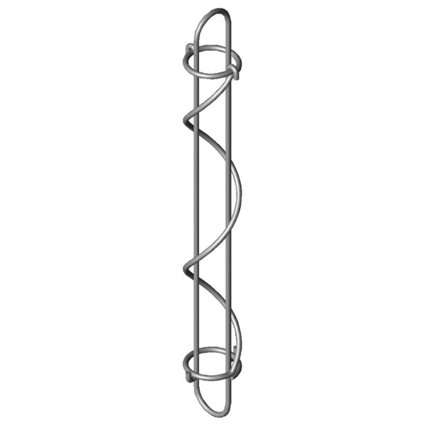 CAD image Draw bar spring SZF-175