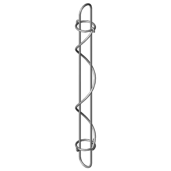 Obraz CAD Sprezyny do wciagarek linowych SZF-200