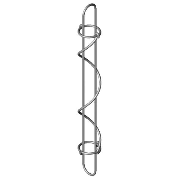 Imagen CAD Muelles de tracción pro cable SZF-350