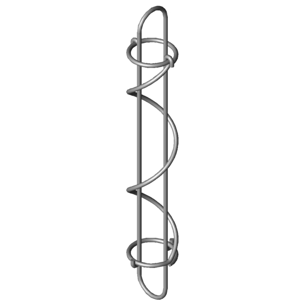 CAD image Draw bar spring SZF-475