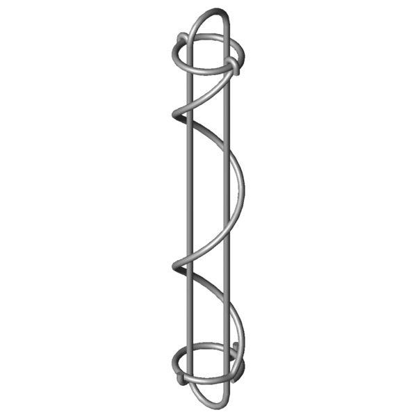 Obraz CAD Sprezyny do wciagarek linowych SZF-500