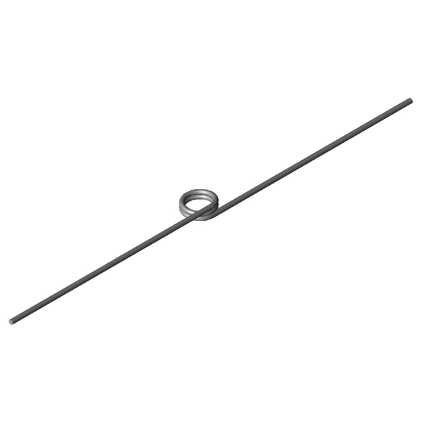 Imagen CAD Muelles de torsión T-16100L