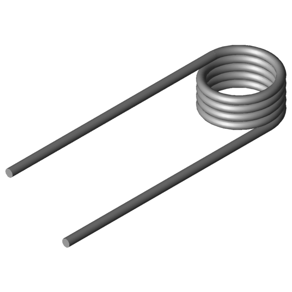 Obraz CAD Sprezyny skretowe T-16926R