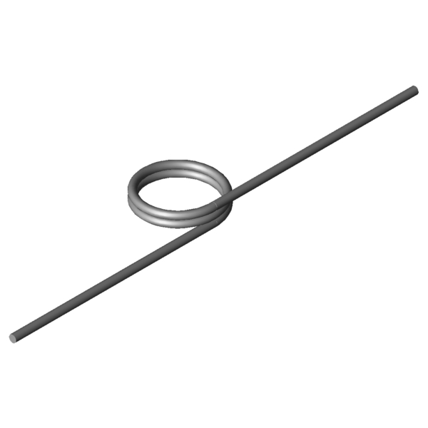 CAD image Torsion springs T-16930R