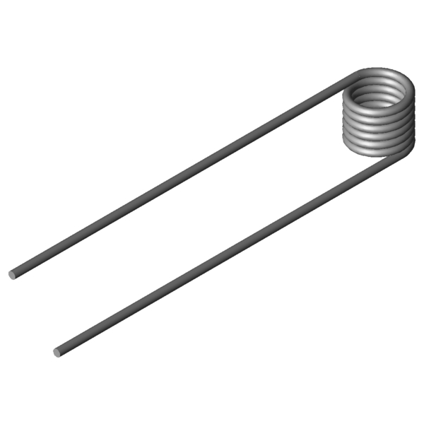 Imagen CAD Muelles de torsión T-18410R